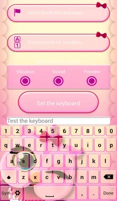 Cute Owl Keyboard Theme android App screenshot 0