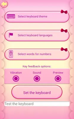 Cute Owl Keyboard Theme android App screenshot 1